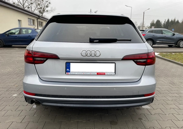 Audi A4 cena 76800 przebieg: 152000, rok produkcji 2018 z Syców małe 172